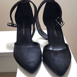 SWS Black Suede Heels
